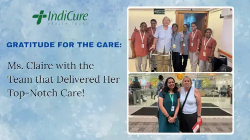 Ms. Claire with Her Wonderful Team that Delivered Her Top-Notch Care Ms. Claire with Her Wonderful Team that Delivered Her Top-Notch Care